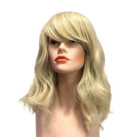 Парик аниме короткий вьющиеся блонд темный стиль Лолита LW331 DRIADA, 35cm