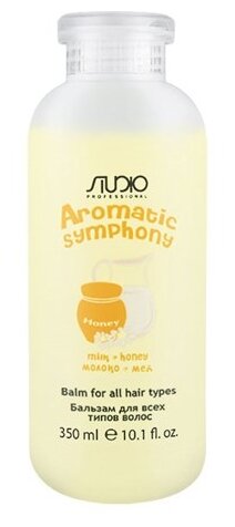 Бальзам для всех типов волос «Молоко и мед» серии "Aromatic Symphony" Kapous Studio Professional 350