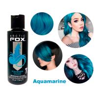 Краска для волос бирюзовая Arctic Fox Aquamarine, 236 ml
