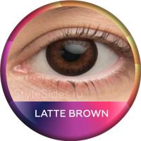 Коричневые линзы Latte Brown