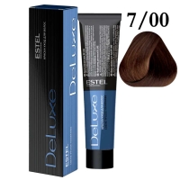 Краска для волос ESTEL PROFESSIONAL DELUXE 7/00 русый для седины, 60 мл