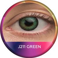 Зелёные линзы Green J214