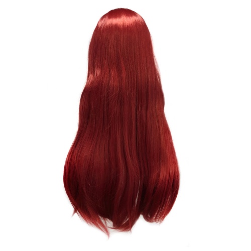 парик прямой с челкой sanae ebato красный driada cs-323b, 65cm