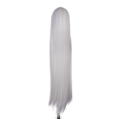 Парик прямой с челкой The Legend of Qin Snow Girl белый Driada CS-035B, 100cm