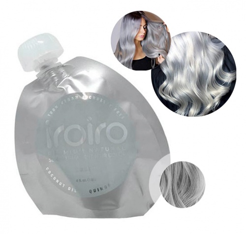 Краска для волос iroiro 130 silver серебряный, 236 ml