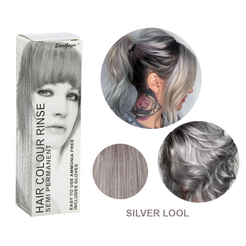 Цветная краска для волос Stargazer (Silverlook), серая