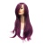 парик прямой с челкой kamishiro rize таро темно-фиолетовый driada cs-195d, 65cm