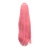парик прямой с челкой momoi satsuki wig розовый driada cs-035x, 100cm