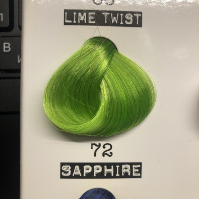 Краска для волос Crazy Color 68  Lime Twist (лайм)