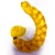 канекалон для плетения кос driada желтый yellow, 200cm