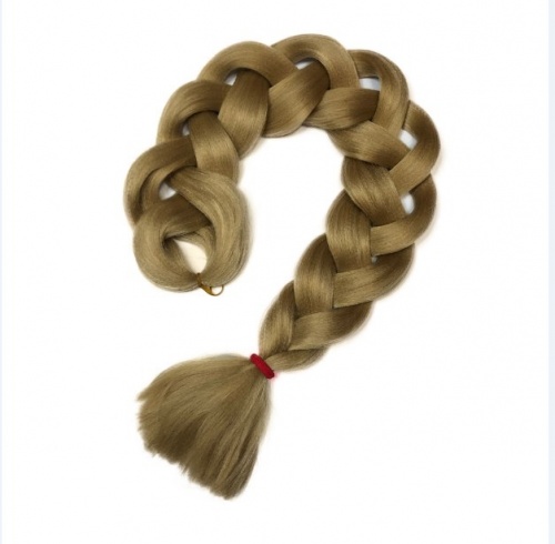 Канекалон для плетения кос DRIADA темно русый 27, 200cm
