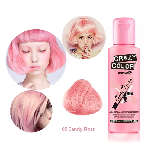 Краска для волос Crazy Color 65 Candy Floss (сахарная вата)