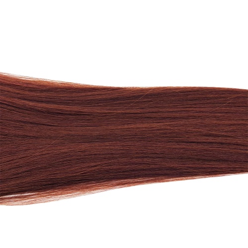 накладные волосы на заколках бордовый 131, 2 пряди, 70cm