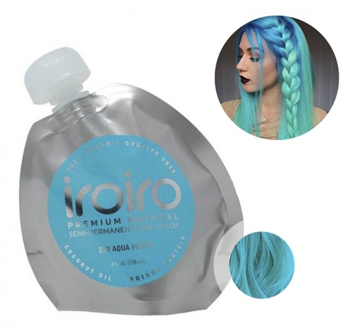 Краска для волос iroiro 230 aqua аква, 118 ml