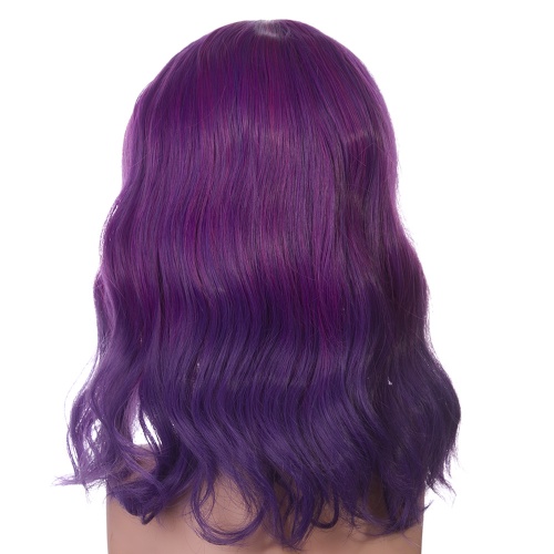 Парик волнистый ярко-фиолетовый Driada LW325, 35cm