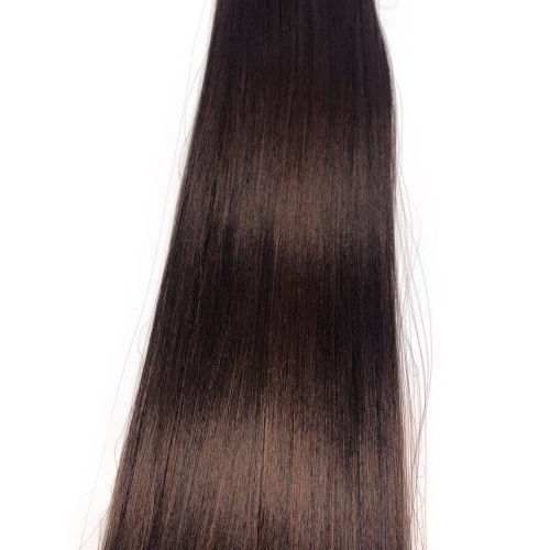 накладные волосы на заколках красно коричневый 2/33, 6 прядей, 56cm