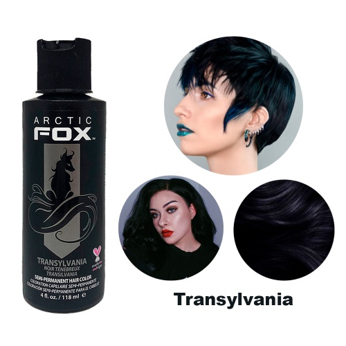 Краска для волос черная Arctic Fox Transylvania, 118 ml