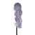 Парик кудрявый с челкой Heat Resistant Party светло-фиолетовый Driada CS-280A, 65cm