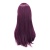 парик прямой с челкой kamishiro rize таро темно-фиолетовый driada cs-195d, 65cm