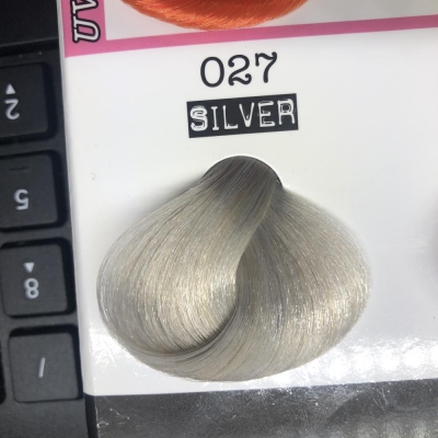 Краска для волос Crazy Color 27 Silver (серебро)