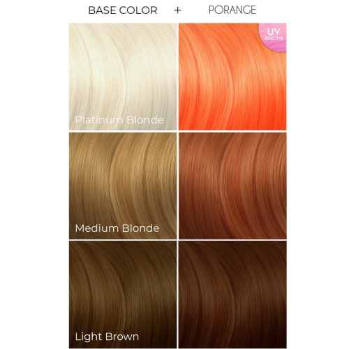 Краска для волос оранжевая Arctic Fox POrange, 118 ml