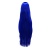 парик прямой с челкой izumi konata синий driada cs-211a, 100cm
