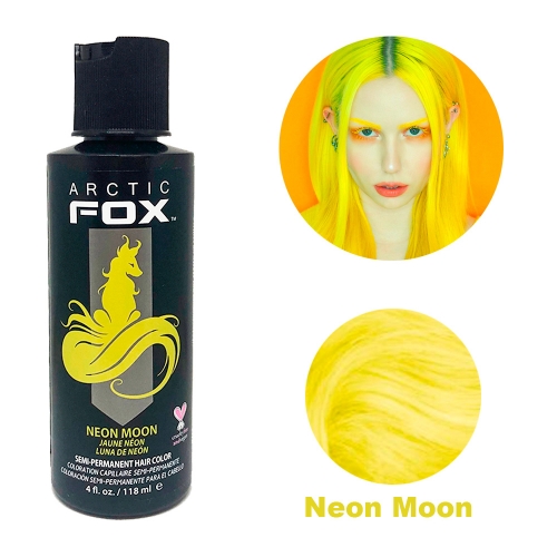 Краска для волос желтая Arctic Fox Neon Moon, 118 ml